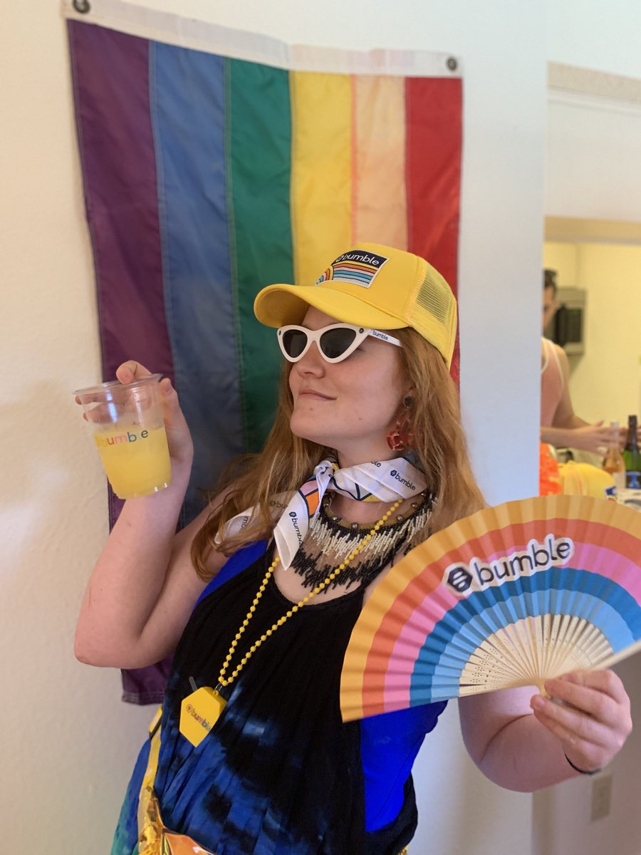 CharlieKBonner's tweet photo. Gay rights!
#BumblePride @bumble https://t.co/plhRA6wI2o