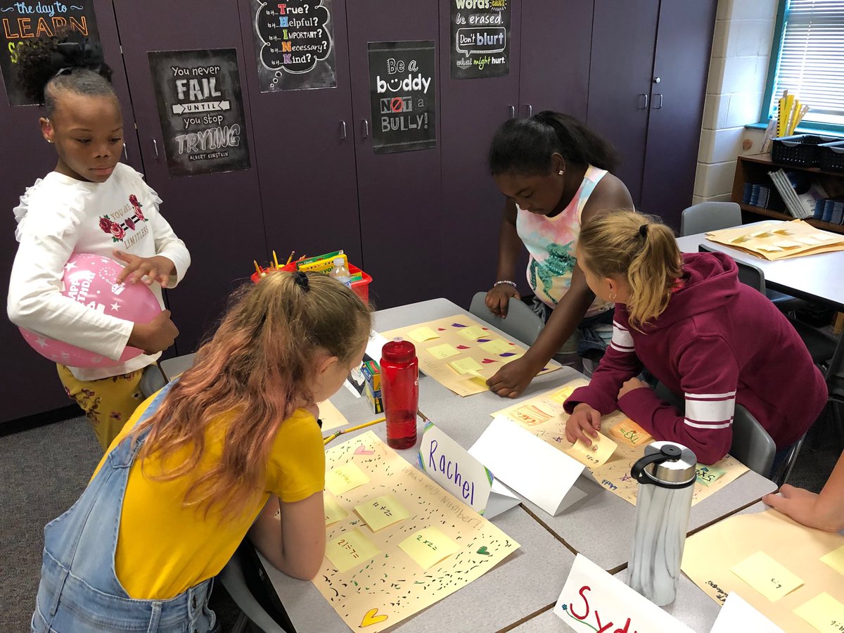 Learning about each other through math! #mbebears2020