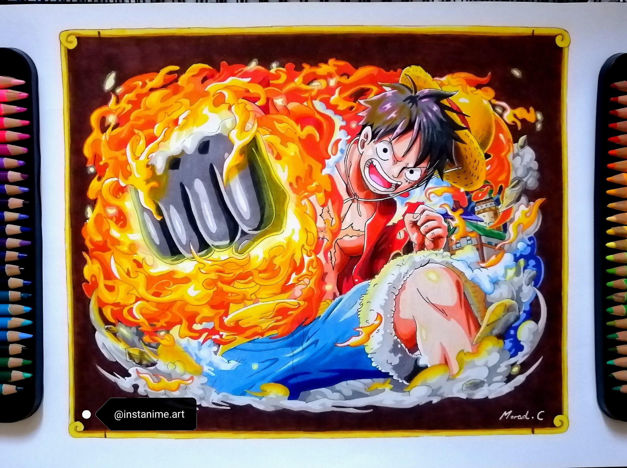 Morey Instagram Instanime Art The Onepiece Line Is Going To Be Released Soon So I Thought I D Start With Luffy First Of Course I Hope You Guys Like And