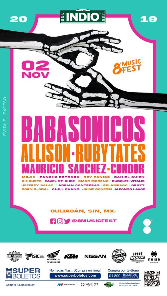 chiquetechqt's tweet photo. 02/NOV | CLN ✨
Nos vemos en el #8MF19 🙌🏻 https://t.co/IIjIDJj0NP