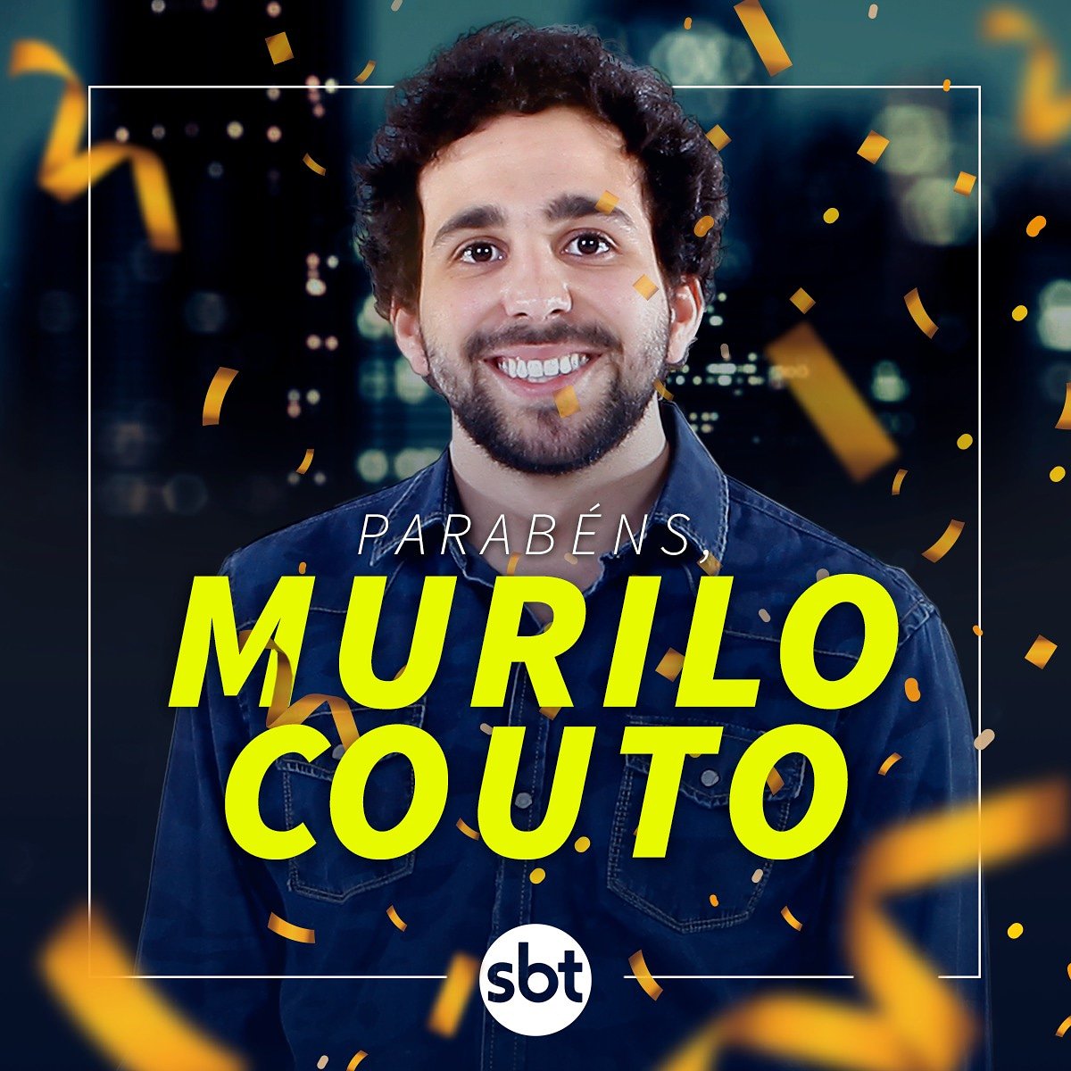 Hoje é dia dele que é Coach, repórter, rapper, dançarino e acha que é engraçado! Parabéns, @murilocouto!! #thenoitecomdanilogentili