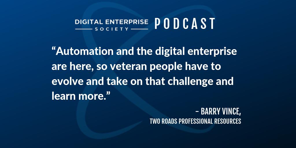 On this week's podcast <a href="/barryv31/">Barry Vince</a>, co-founder of @2roadspro, shares several specific and doable tips that can help anyone position themselves to be found by recruiters, find a valuable mentor and secure work in the field they love. Listen now at bit.ly/2YN2VmO
#DESpodcast