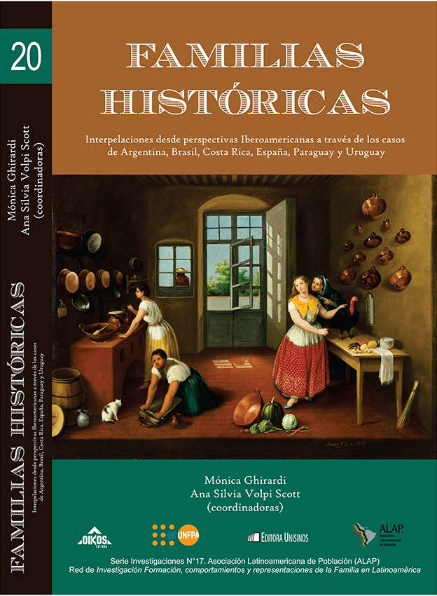 ¡Nuevo! 
Familias históricas: interpelaciones desde perspectivas iberoamericanas a través de los casos de Argentina, Brasil, Costa Rica, España, Paraguay y Uruguay / Mónica Ghirardi, Ana Silvia, Volpi Scott, coord. Sáo Leopoldo, RS: Oikos; EHILA, Unisinos, 2015