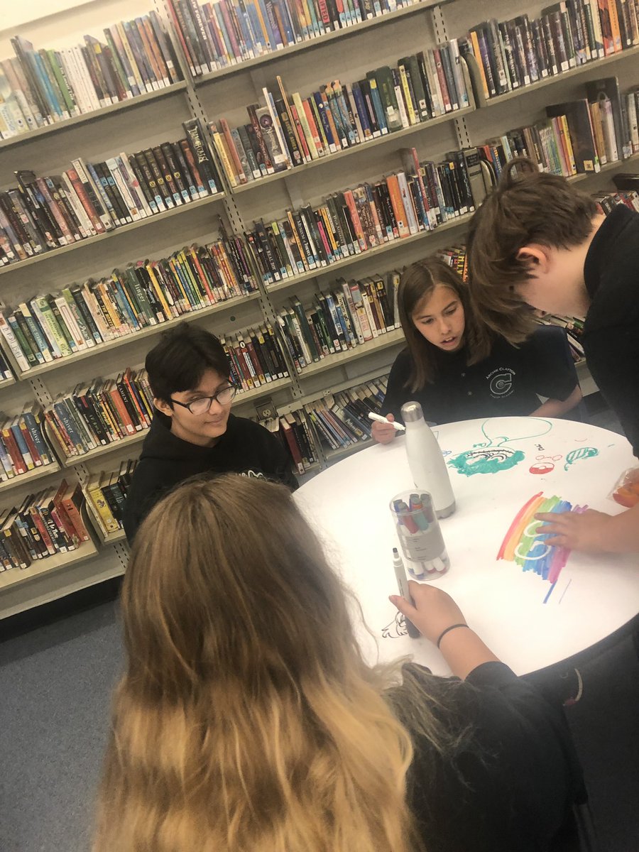 ClaytonLibrary1's tweet photo. Our kids are loving our new furniture! #wcsdlibraries #ClaytonLibrary https://t.co/SJrFbYJsKM