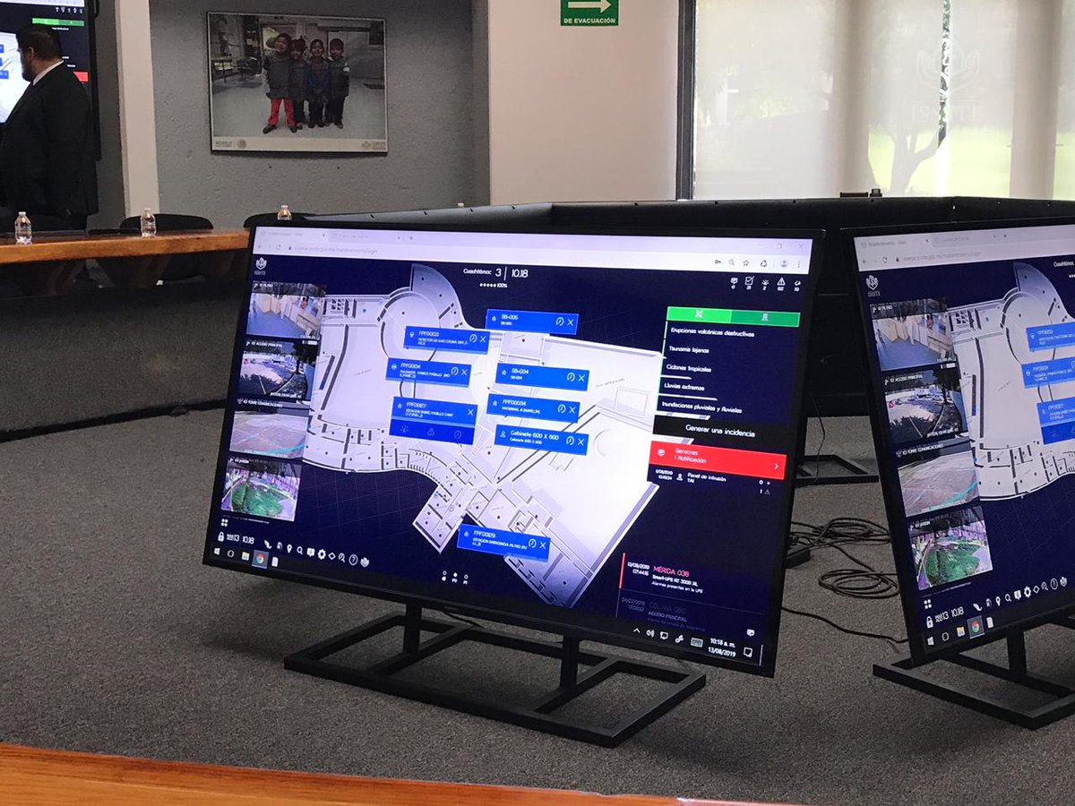 CNPC_MX's tweet photo. La #DGPC, a través de la vinculación que #DGVIN realiza, visitó el #CENMAR Centro de Monitoreo de Guarderías del @ISSSTE para intercambiar experiencias y buenas prácticas de su centro y el #CENACOM. Asimismo participaron especialistas de @Tu_IMSS, @Pemex, @DIF_NMX y @SEP_mx. https://t.co/7e1lhu3pot