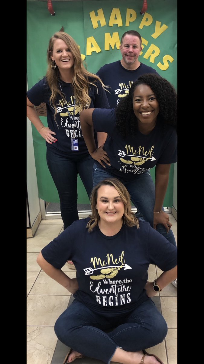 It is a GREAT day to be a McNeil Mustang! #goodvibes #MyMISD #McNeilEdventures #GIT <a href="/missbennett_1/">Madison Bennett</a> <a href="/TyratheTeacher/">Tyra Elliott</a> <a href="/MrD1stGrade/">Patrick Daugherty</a>