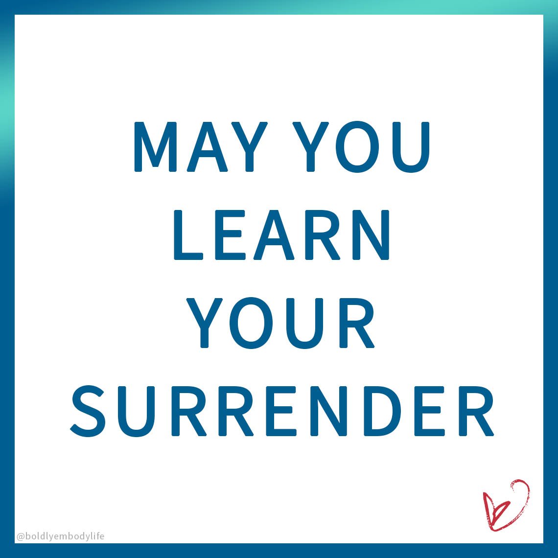 BoldlyEmbody's tweet photo. “Let yourself be silently drawn by the stronger pull of what you really love.” -#Rumi

Today may you feel at least one moment of #surrender in this way…

#BoldlyEmbodyLife #BoldNote #TransformationTuesday #EmotionalIntelligence https://t.co/OjtEu9lGA0