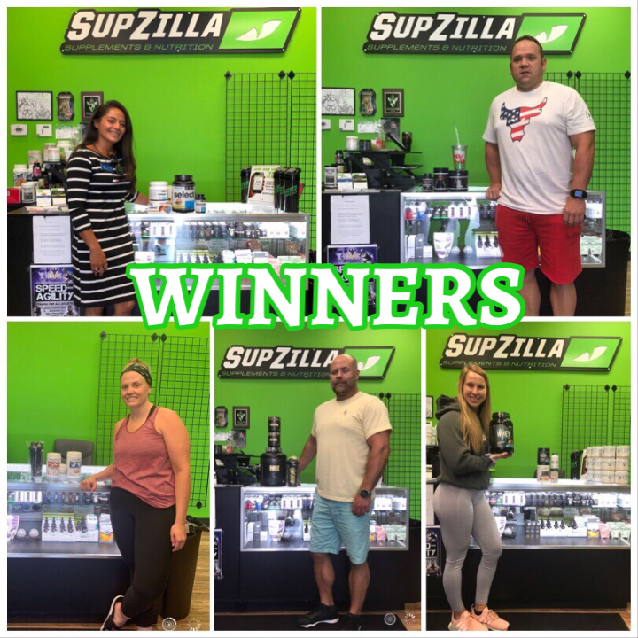SupZillaClarks's tweet photo. Congratulations to all our Customer Appreciation Day Raffle Winners! https://t.co/0XlDvoXlrs