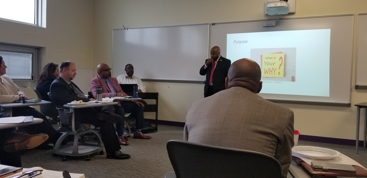 tyree_pollard's tweet photo. Region 6 Area Superintendent Luther Johnson Jr. throwing oops to the squad today! 

#CCSLeadersLearning 
#HipHopAdmins https://t.co/B7hUQfEw4u