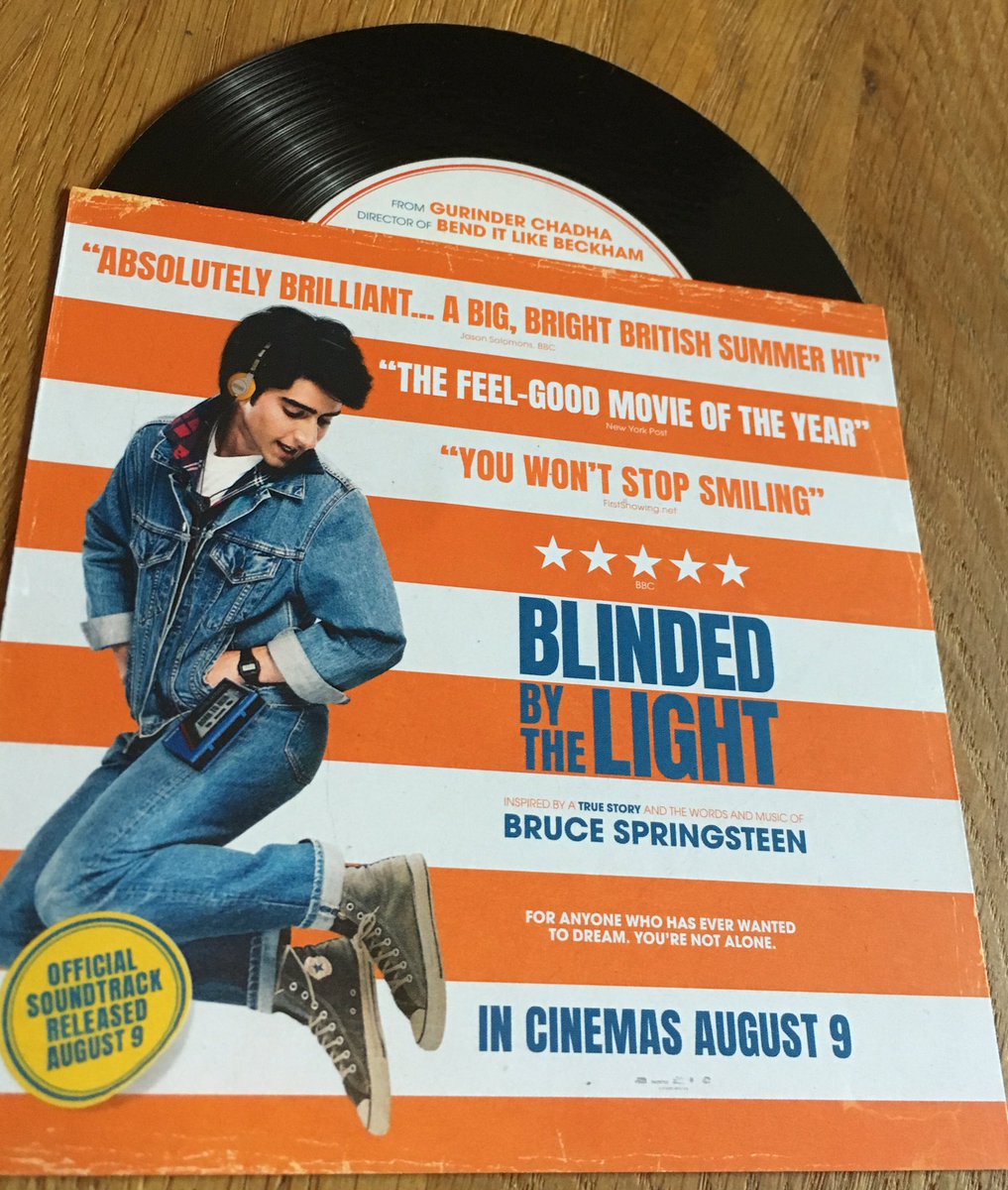 What a rollercoaster of joy, sadness &amp; shear exhilaration #Blindedbythelight is... It should part of the national curriculum. #bruce <a href="/BBTLFilm/">Blinded By The Light</a> <a href="/sarfrazmanzoor/">Sarfraz Manzoor</a>