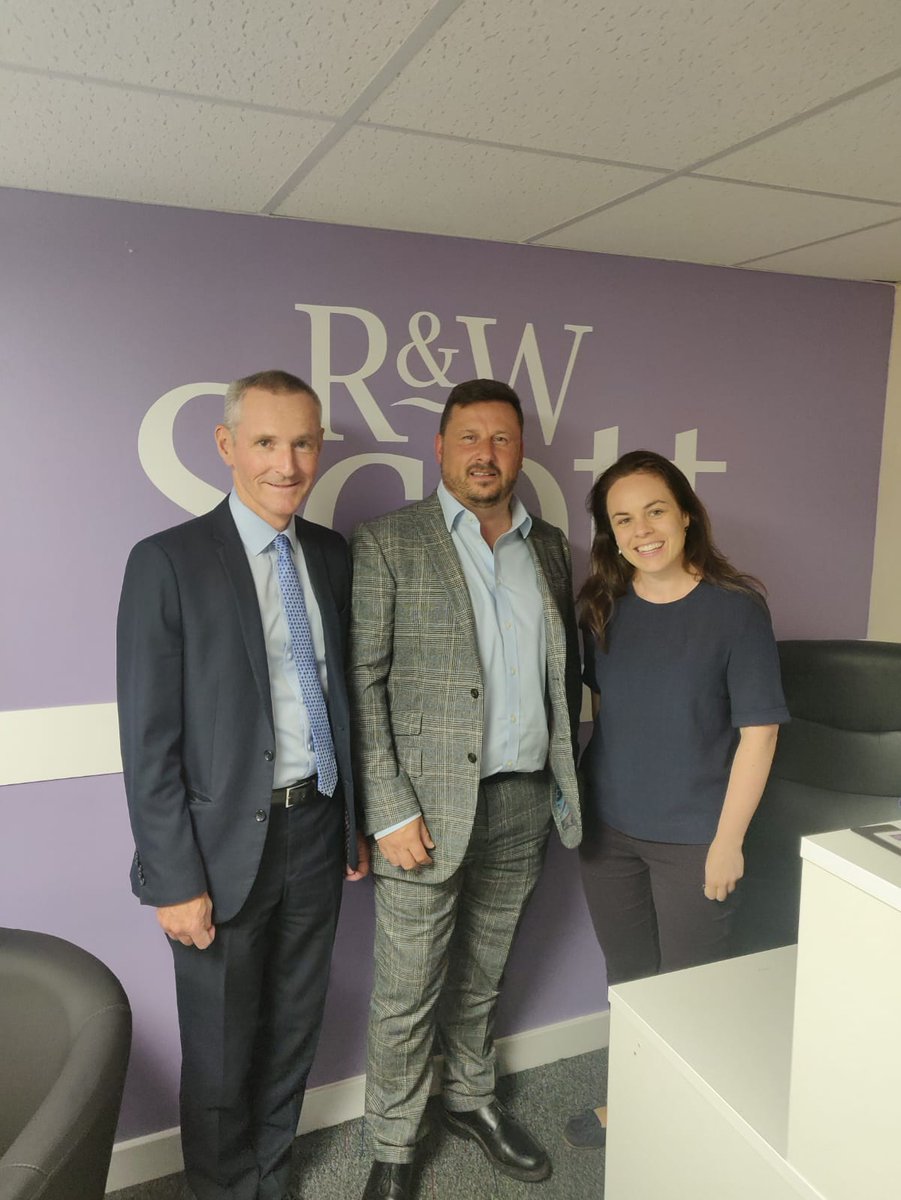 scotgoveconomy's tweet photo. Digital Economy Minister @KateForbesMSP visited #DigitalDevelopmentLoan recipients @randwscott and @DefactoDentists to find out more about how the loan has helped them, and what the companies' plans for future growth are #DigitalSkills #DDL @DigitalDevLoan @digitalscots https://t.co/zwI6FmSQCg