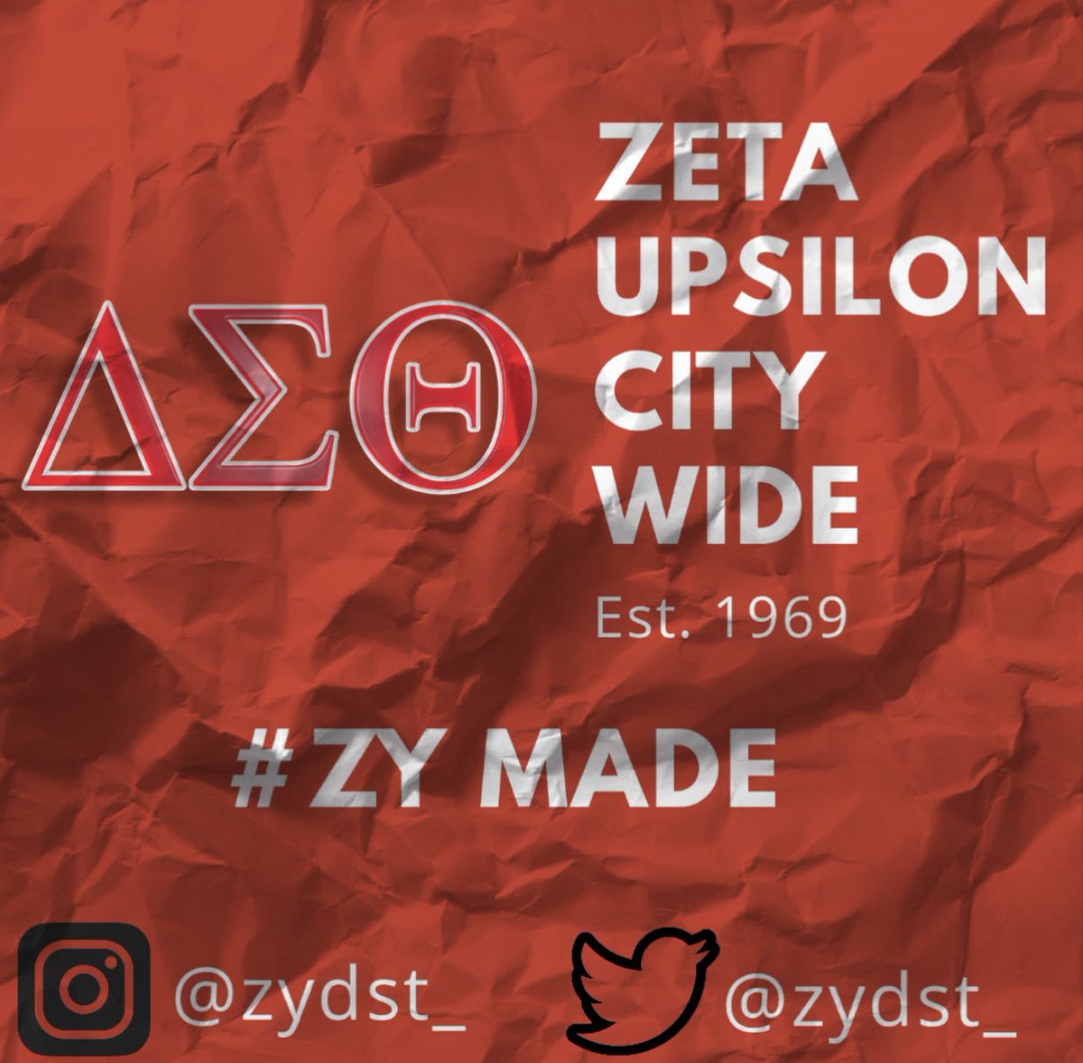 ZYDST_'s tweet photo. Before we kick off the 2019-2020 school year, make sure you’re getting REaDy with ZY. Keep up with Zeta Upsilon, upcoming events & projects through our social media platforms Instagram & Twitter! #ZYMADE 🐘🔺 https://t.co/VHlfOoXOi5