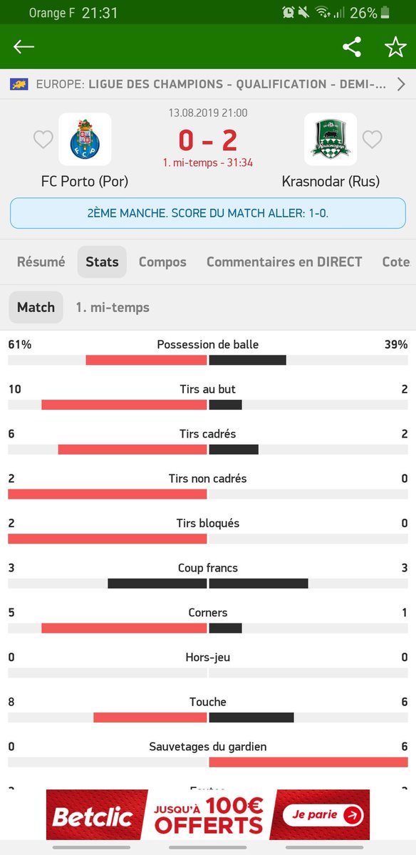 FougeretTom's tweet photo. @PronoNRV On en parle des stats... https://t.co/aFsdGFAty8
