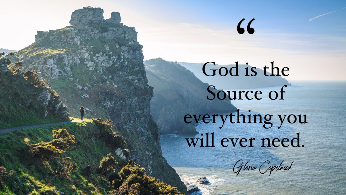 CopelandNetwork's tweet image. There is no reason to stress over the future and your needs. God is fully aware of the things that concern you, and He is a loving Father and Provider. Trust Him. He has it all worked out. #Godismysource #BVOV