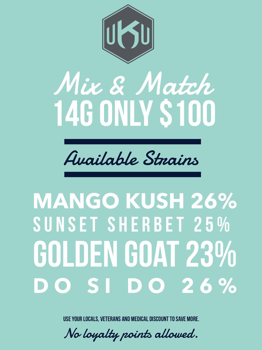 BJCLV's tweet photo. 🌲 Locals, veterans, and medical discounts applicable to these buds: save your cash and stack your stash before this summer comes to an end! •

Keep out of reach of children.
For use only by adults 21 years of age and older. https://t.co/gThCtV8jtG
