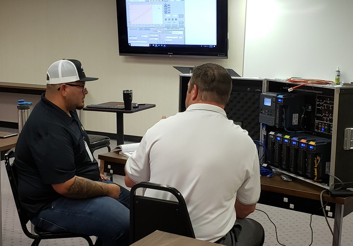 Power_Flame_Inc's tweet photo. Our #DirectorSCS Training Class is in session.
The Director SCS is #PowerFlame's newest PLC Control System. With its flexibility, functionality, communication, and ability to fully integrate your complete boiler room, it is quickly becoming a standard for our customers. https://t.co/pz7B6Z3Ysw