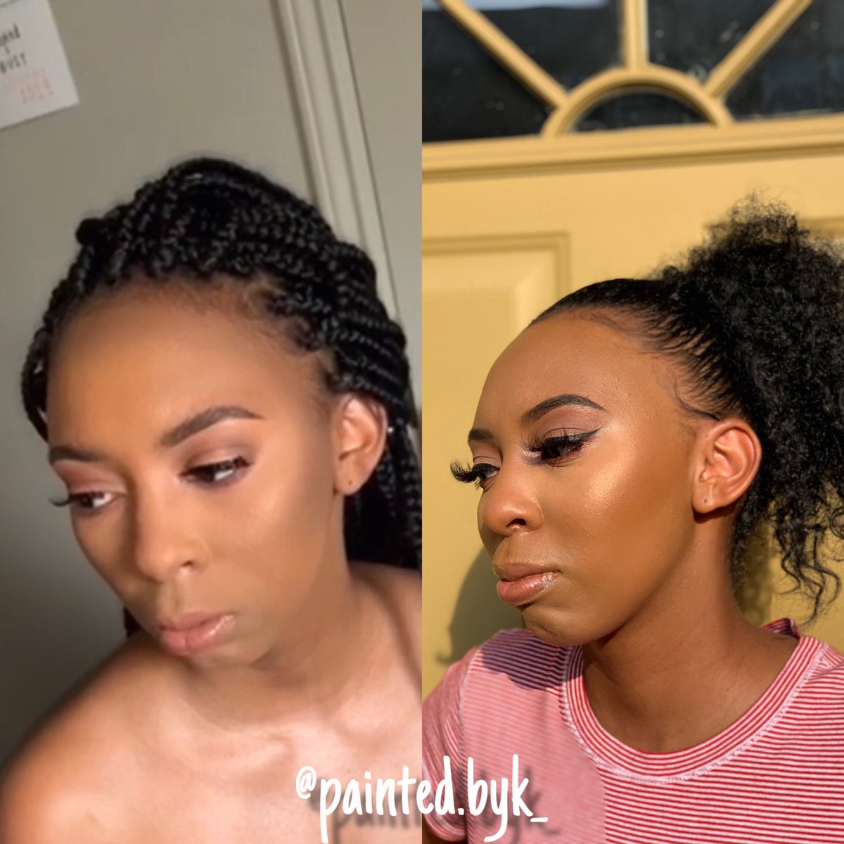 Growth! From April of this year until now 💄 #atlmakeupartist #makeupjunkie