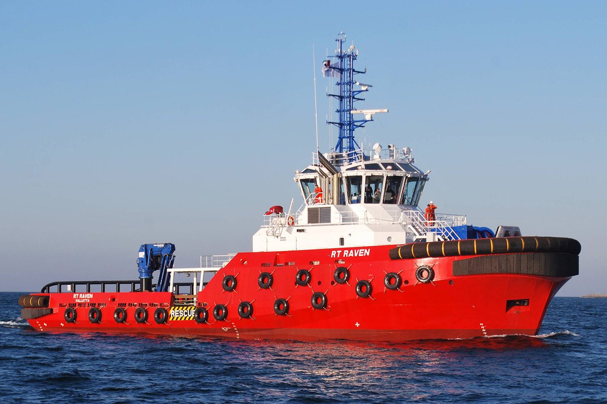 RobertAllanLtd's tweet photo. RT Raven, ART 100-46 Rotortug #rotortug #infieldsupportvessel https://t.co/NRHIfw0AyK