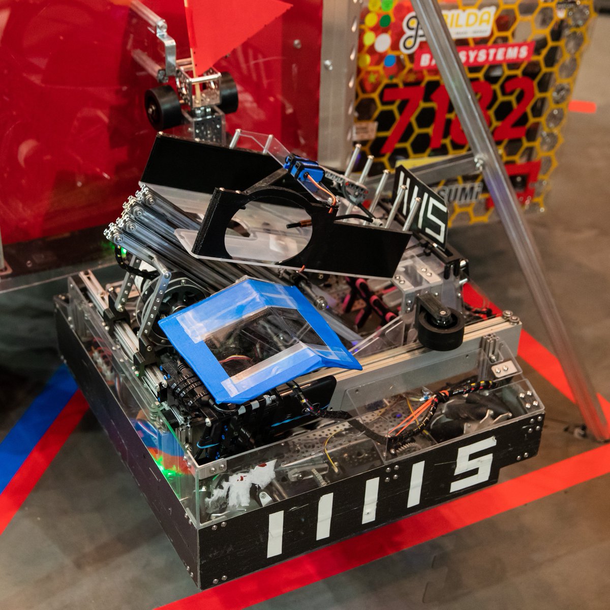 FUNFTC's tweet photo. How did they make their linear slides go so fast, their autonomous so accurate, and how did they make their robot semi-autonomous during teleop? World Championship Winner Gluten Free shares their award-winning robot in this Behind the Bot interview. https://t.co/lH0L2ZKbEW https://t.co/0VvFPNafBp