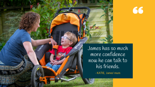 RemapUK's tweet image. James&apos; custom-made speech amplifier has been life changing. His mum tells us about the effects it&apos;s had: lght.ly/iik5h9b

#MakingThingsPossible #CharityTuesday