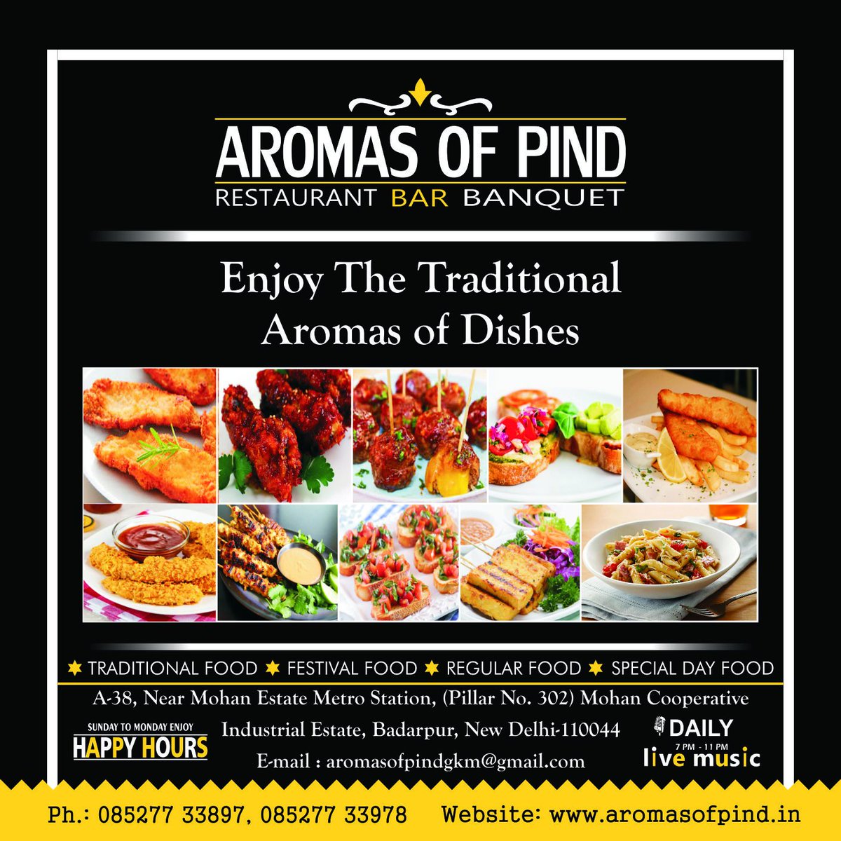 aromasofpind's tweet photo. best butter chicken, dal makhni, veg platter, non-veg platter, 
sizz..For more info visit...https://t.co/jgPwYRMFVt https://t.co/hvmYShBdvd