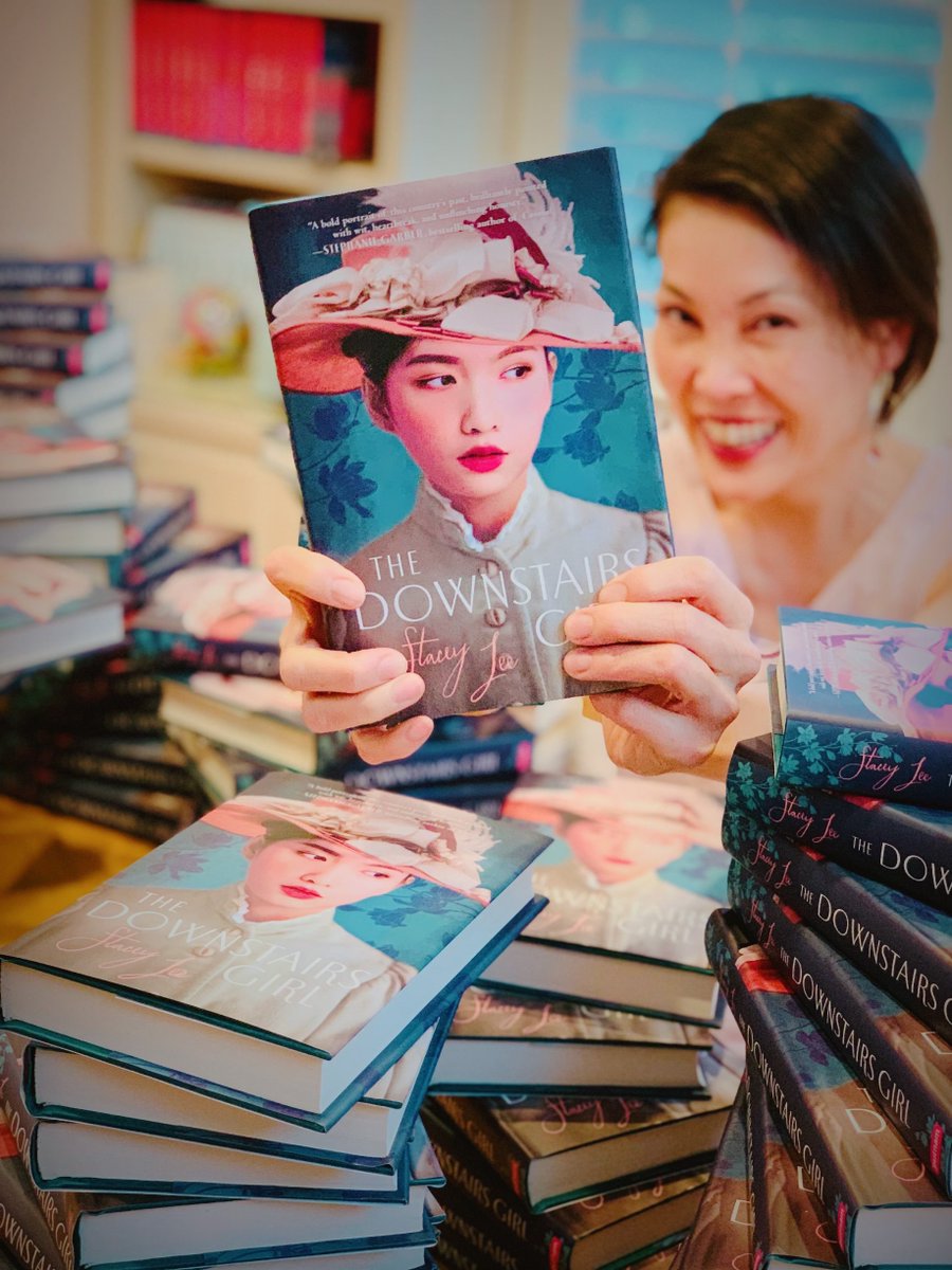 THE DOWNSTAIRS GIRL Miss Sweetie makes her debut today! Thank you for all the love and support. I’ve felt it and I SO appreciate it. Pls join me tonight @keplersbooks w/ @stephanie_garber! Peach pies, red velvet cupcakes, sweet tea, and surprise guests! instagram.com/p/B1G80GWgRfu/