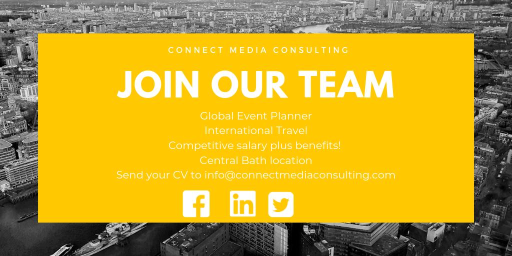 CMCAisha's tweet photo. Exciting times at CMC! 

We're growing our team and looking for an Event Manager to join our team here in beautiful Bath 

Please get in touch if you'd like more information! 

#cmc #eventmanagement #EventManager

@jobsinbath
@BathJobsHub 
@BathJobs_ https://t.co/1GCh8RInQ5