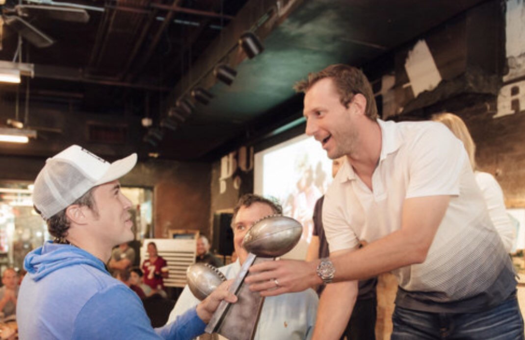 NavyYardNats's tweet photo. Only 2 spots left in @Max_Scherzer’s Fantasy Football league. 🏈🏆 Join Max &amp; hosts @grantpaulsen &amp; @funnydanny this Saturday &amp; support @NatsAcademy.🔥 DM me for details or check out https://t.co/siefIAHIPL https://t.co/CkSKTf59D6
