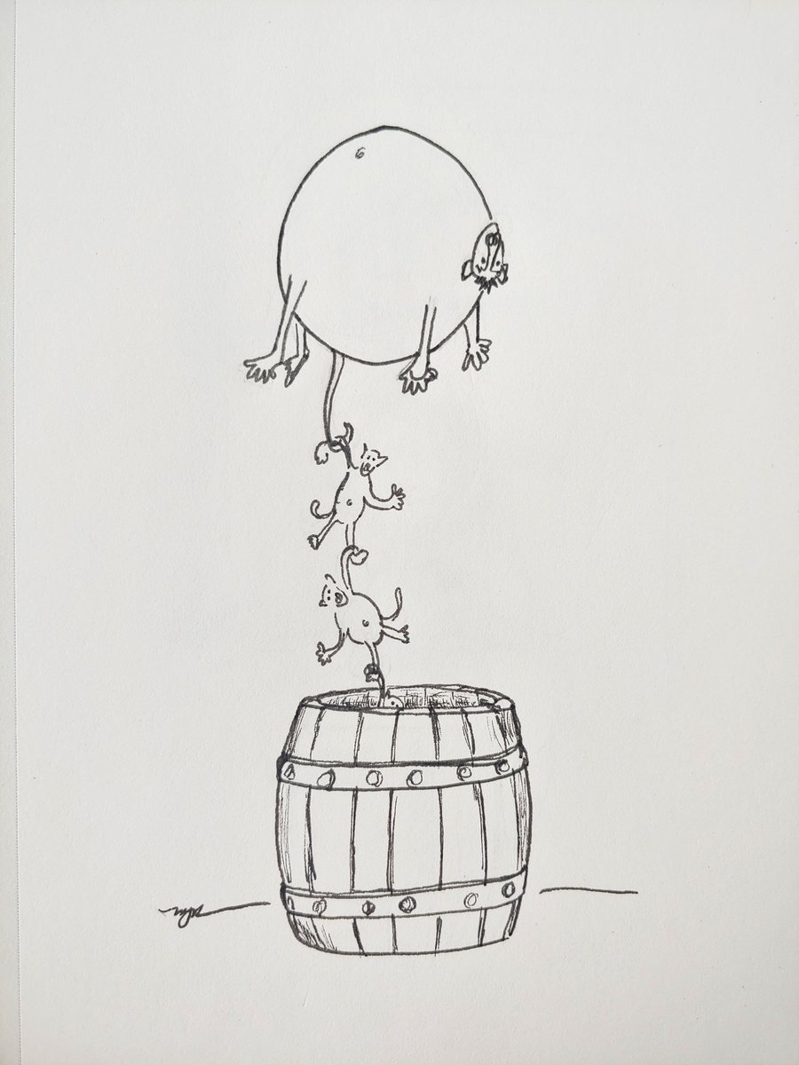 ArtZsheL's tweet photo. Monkey Business? - It's a #monkeyloon #SummerSketchbook. Last couple weeks before kiddos are back in school!
@Animaloonies #animaloon_collective #comics #MonkeyloonDay #monkeysinabarrel https://t.co/ZSeeX3ibSy
