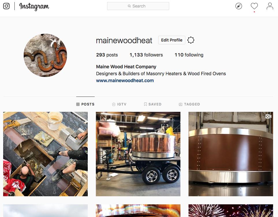 Want more behind-the-scene photos of Maine Wood Heat Co? Check out our #instagram page! instagram.com/mainewoodheat/

#madeinmaine #madeinme #copper #woodfired #woodfiredoven #masonry #heaters #efficient #burningwood #cookingwithwood #heatingwithwood #woodheat #craftsmanship #highend