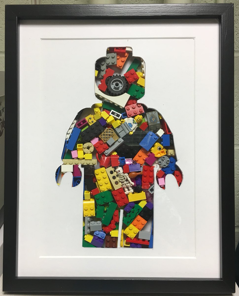 NationalTramway's tweet photo. #Congratulations to Laura and Sid Kirk who won our #LEGO Photo Frame competition @CrichTramway #BuildinBricks event. They correctly guessed that the photo frame held 181 bricks and are the proud new owners of the frame. Next year's event is planned for 27th Aug.- 1st Sept. https://t.co/rZX6l05sPP