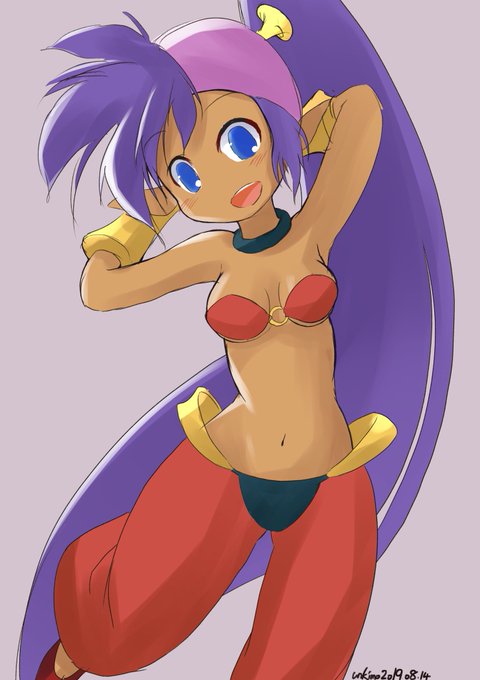 今日のシャンティさん
#Shantae 