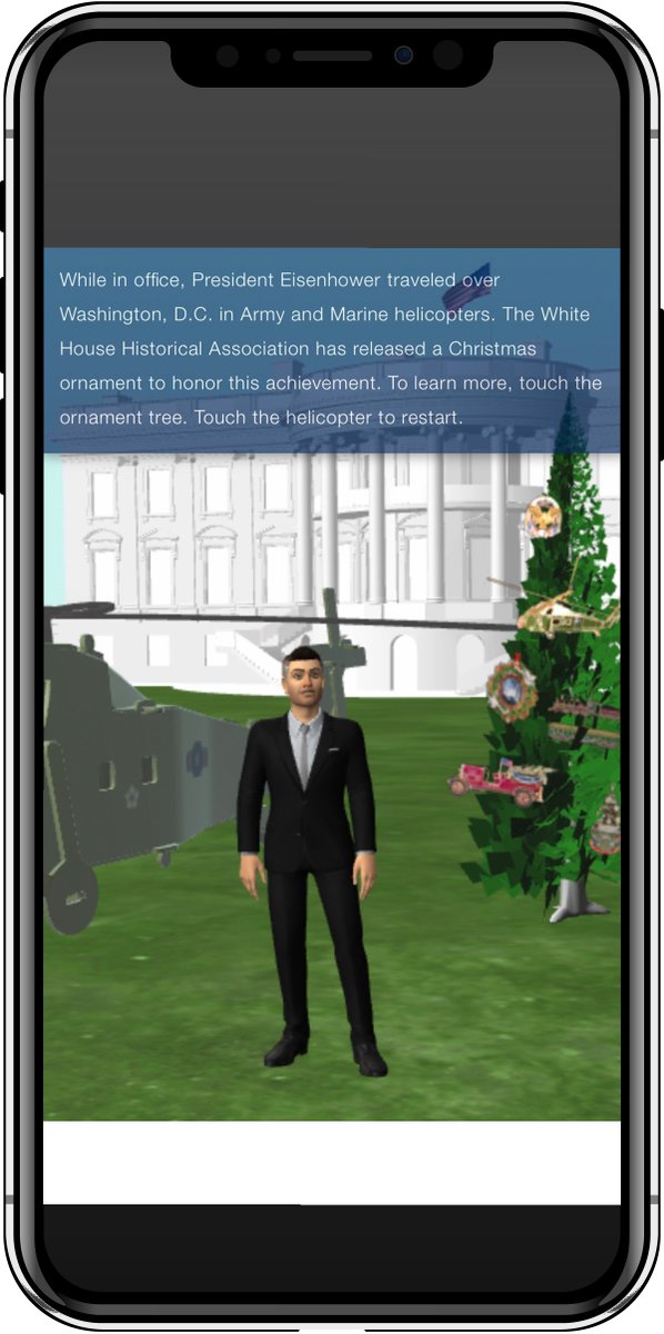 WhiteHouseHstry's tweet photo. Want to try flying the presidential helicopter? Update your #WHExperience app to play a new game, #FlyLikeIke!
Pilot the presidentβs helicopter and make stops around Washington before testing your skills by landing on the South Lawn of the White House!
https://t.co/V9xhEZfDsw https://t.co/k3Yn5QkUDC