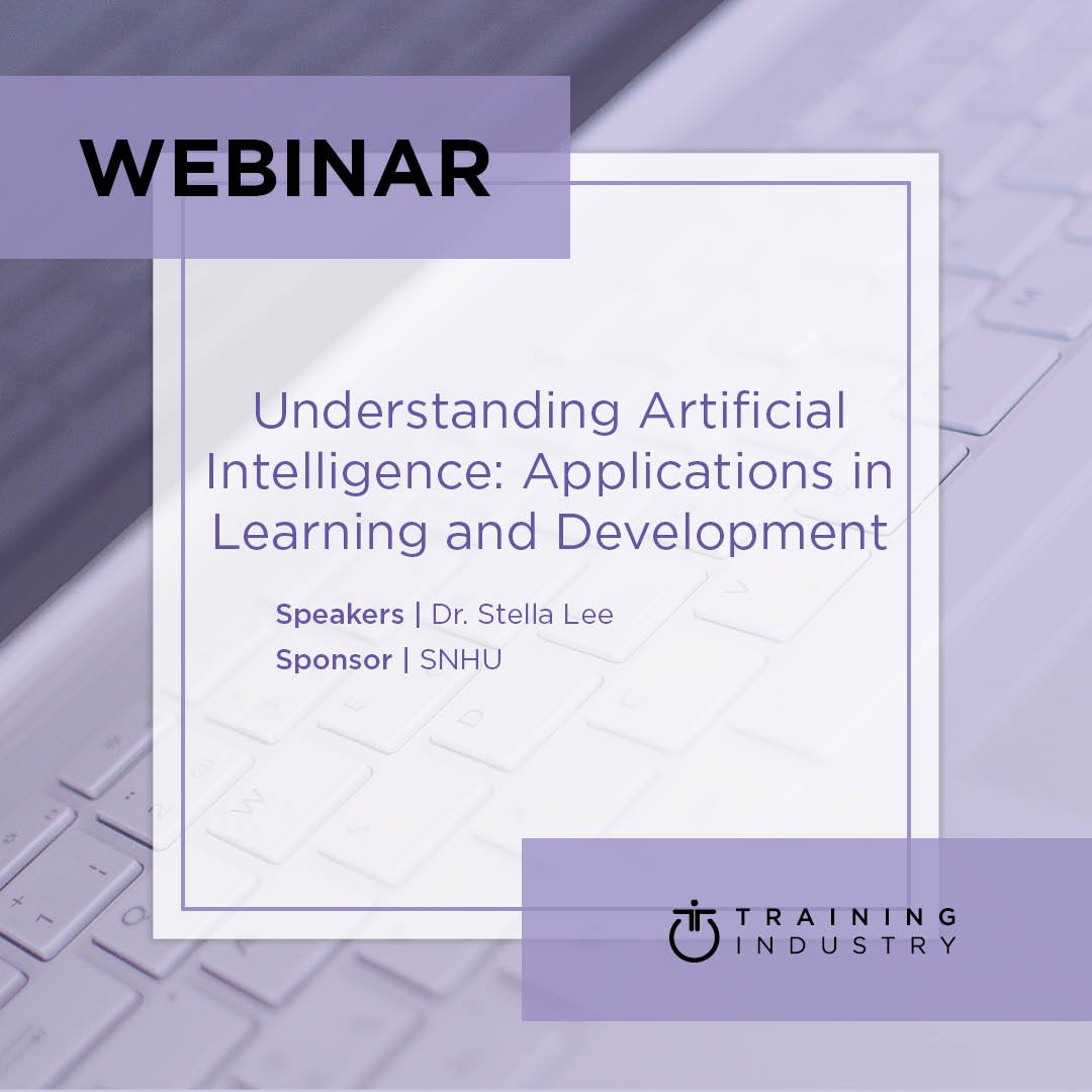 TrainingIndustr's tweet image. Register for this free #learningtechnologies webinar with @stellal and @SNHU happening on 8/20 at 1:00 PM EST #TIWebinars ow.ly/ohPK50v0V5o