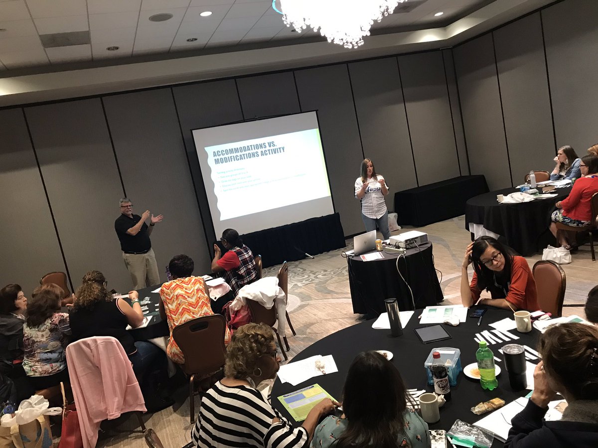 drmmccormick's tweet image. Lots of learning happening in our #R4RDSPD conference breakout sessions! Special thanks to @sanabrennan @baileykgates1 @JenniferLouzon @SusanWillcox2 and @shelleygarza for sharing your knowledge and expertise! #R4proud #TeamingForSuccess