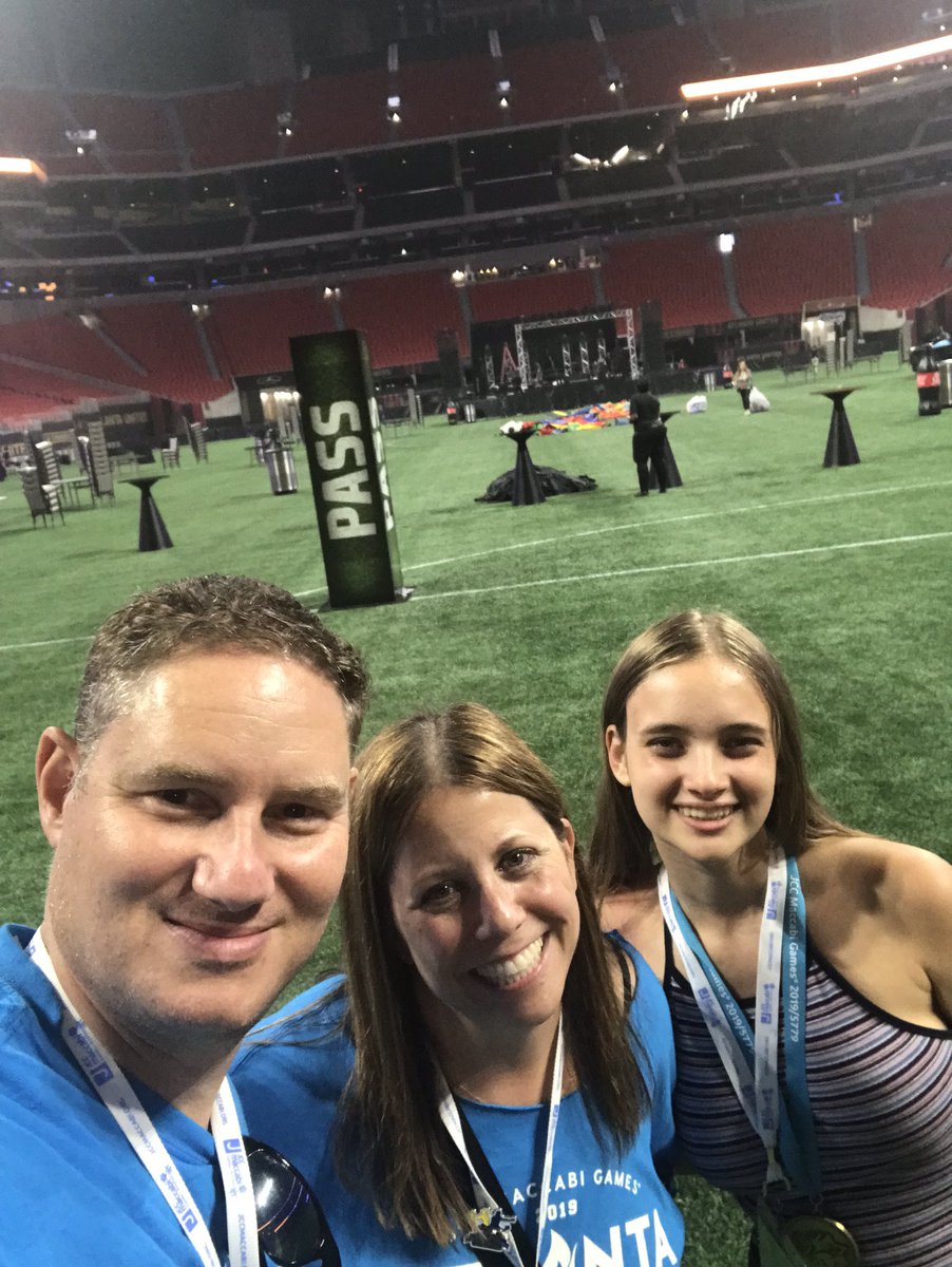 A huge congrats 👏🏻 on your Midot🏅&amp; thank you to Leslie Frohman for being the most incredible Host Mom ever‼️ #atlmaccabi2019 #wearejccmaccabi