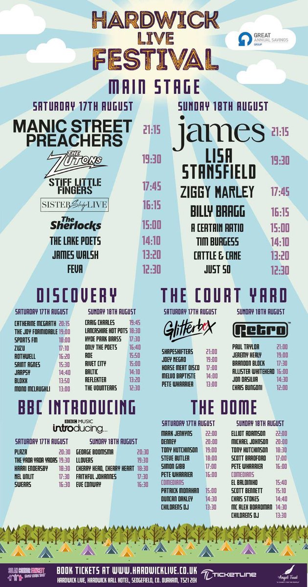 stickywicketdur's tweet photo. 💥🎶🍺COMPETITION TIME🍺🎶💥

Hardwick Live TICKET GIVEAWAY!! 

We have 6 pairs of tickets to giveaway for each day Saturday 17th August AND Sunday 18th August!! 

How to enter - 
1 - LIKE the page 
2 - SHARE the post 
3 - TAG who you want to take with you! https://t.co/eltIip25vl