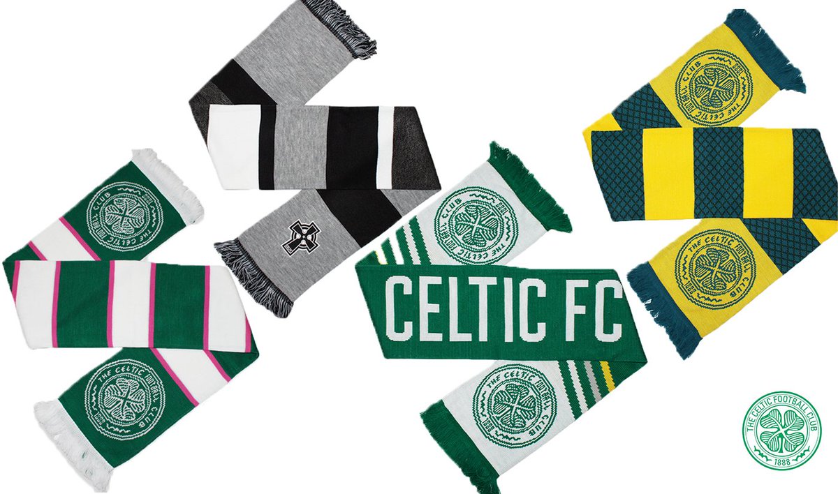 CelticFCShop's tweet photo. Pick up a new scarf on your way to tonight's match! 🍀 #CELCLU

Available at the Superstore or online, browse our new range, matching hats available! ➡️https://t.co/tNe2Xjz4kx
#MatchDayEssentials https://t.co/HIYu8IOJdX