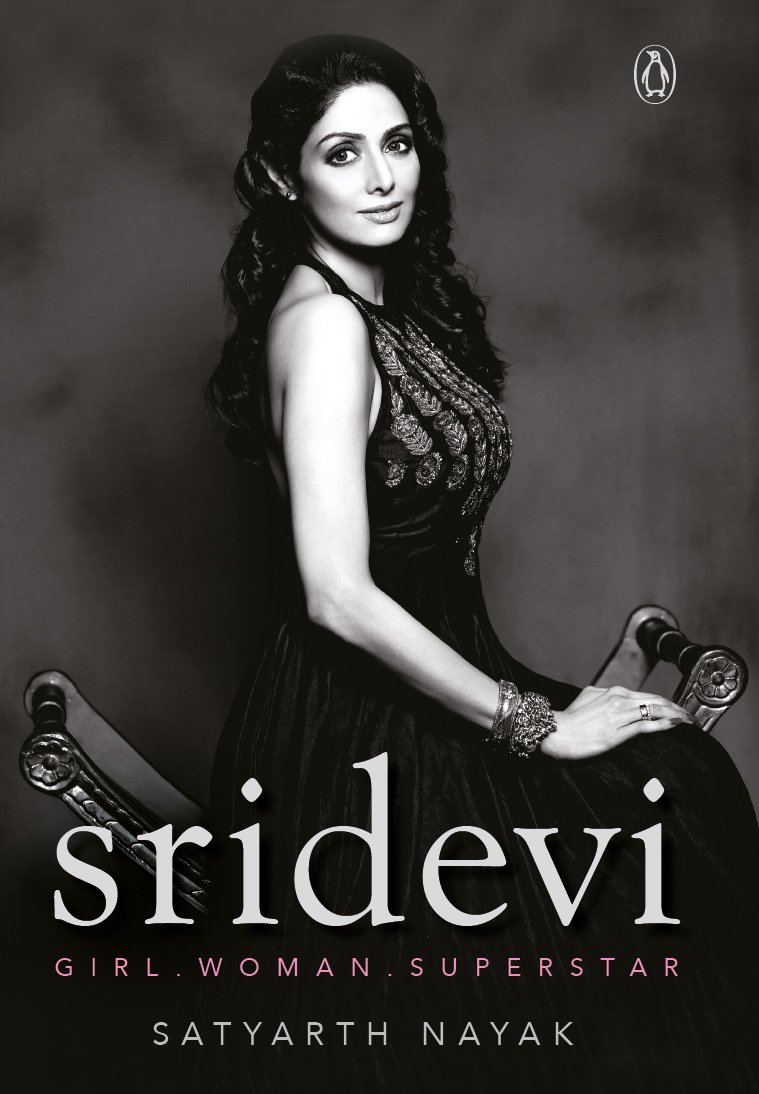 SatyarthNayak's tweet photo. PRE-ORDER my Sridevi book being published by Penguin here on Amazon- https://t.co/9AuvXb78CP Congratulations @mileeashwarya and @film_worm at @PenguinIndia. Thank you @vickkyidnaani for this regal image and thank you dear @BoneyKapoor sir for everything. https://t.co/G4MRHqUIj5