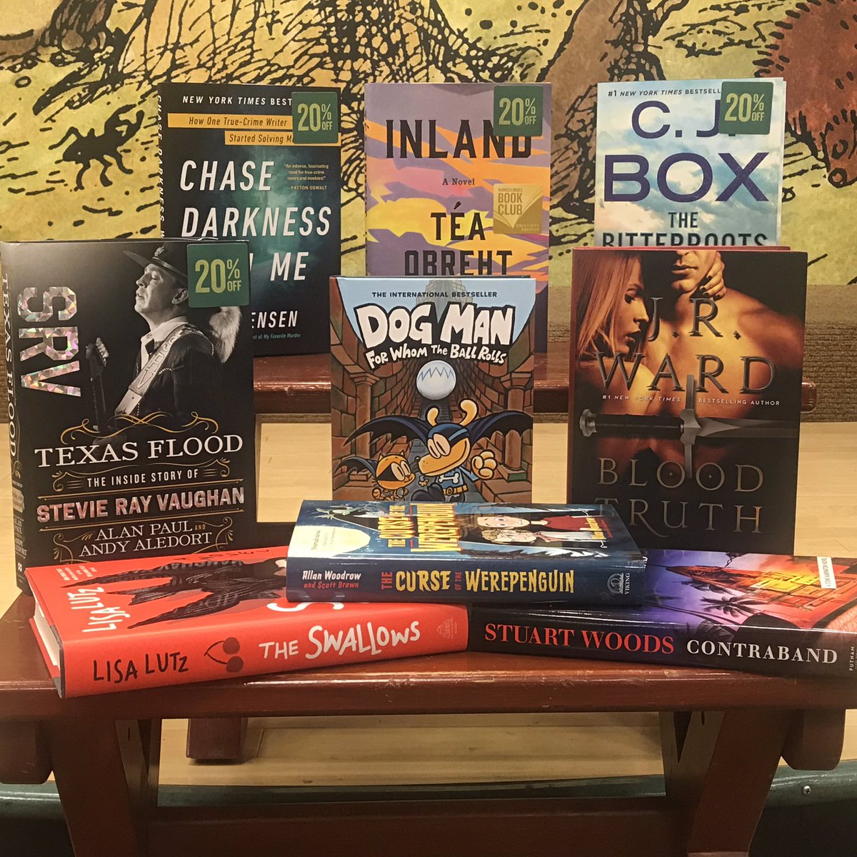 BNReno's tweet photo. It’s #newreleasetuesday Come pick up your next favorite book! #bnbuzz #booklover #bnreno #bnmember #renonevada #newbooks #bookstagram https://t.co/A6wEjhlWys