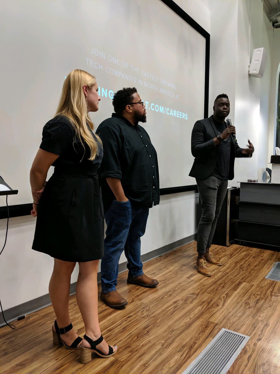 Highlights from our inaugural Creatives Open House event. Thanks again to our gracious hosts <a href="/MorningConsult/">Morning Consult</a>, the DC creative community and the MC design team for a great night! #dctech