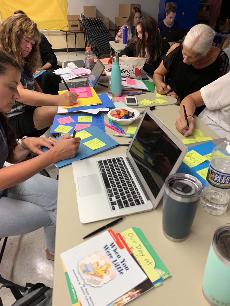 KateRBPS's tweet photo. 1st and 2nd grade teachers analyzed data in running records and used the data to create small groups. Having multiple strategies for each small group focus allows us to pull students multiple times so they have multiple passes at the work with support. @rbpsEAGLES https://t.co/A9DDBuWNak