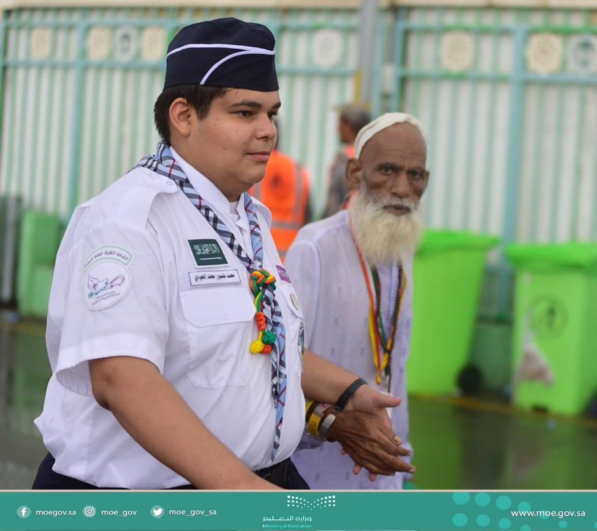 minister_moe_sa's tweet photo. زملائي وأبنائي #الكشافة السعودية، فخورٌ بما قدمتموه في #حج1440 ، كنتم عند مستوى المسؤولية في خدمة ضيوف الرحمن، وشرّفتم وطنكم الكريم كما أنتم دائماً.
شكراً لكم .. https://t.co/FNg7g417jV