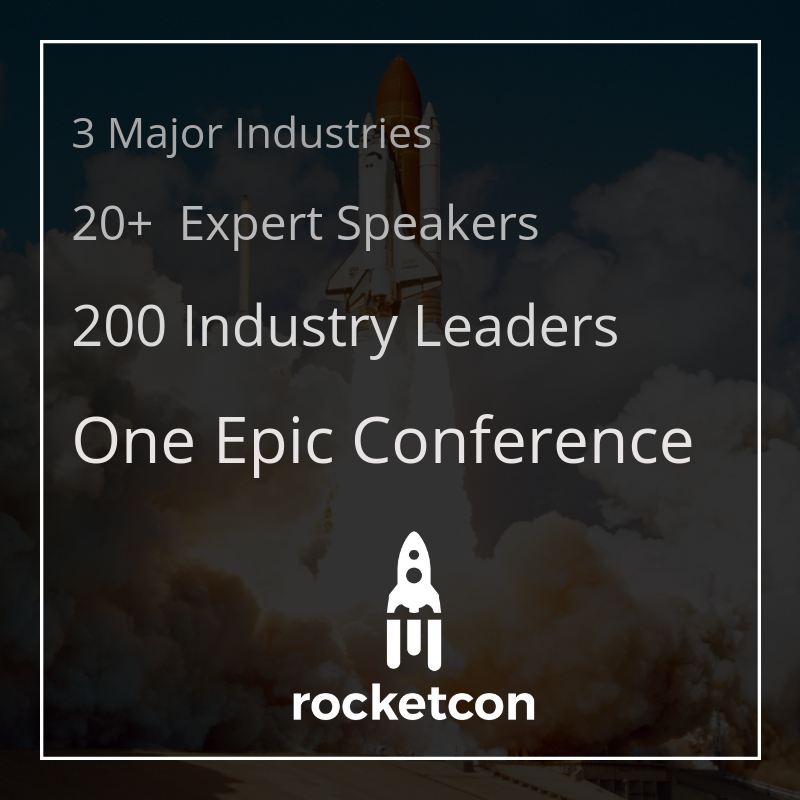 TheRocketCon's tweet photo. #RocketCon already has 20+ confirmed #speakers from the best companies in the US and Canada with many more to be announced in the coming weeks. It is a don’t-miss event. 
Only 200 tickets will be sold, 40% have already been filled. Apply to attend: https://t.co/iWQh02nf1c https://t.co/l1NHteT8AI