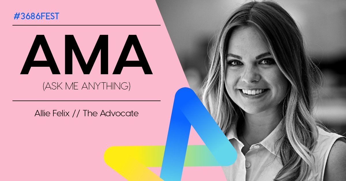 EmbarcCollectiv's tweet photo. Join @alliemfelix and @3686Fest for a live AMA today at 2pm EST.
Want to know about #3686Fest or @EmbarcCollectiv? The #Tampa entrepreneurial scene? The flourishing Southeast startup ecosystem?
Get your questions ready and use #3686AMA. https://t.co/YUh0Pq87nO
