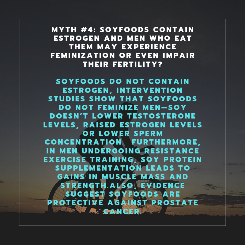 SoyfoodsCouncil's tweet photo. The good news is that soyfoods may offer several health benefits for men. 
.
.
.
.
.
.
#thesoyfoodscouncil #soy #soyhealth #mensresearch #menshealth #strength #soybenefits #soyisgood
 #soyfoodshare #tofu #healthycooking  #nutritiontips  #nutritionplan #eatrealfood #nutritionfirst https://t.co/Uy3AP3SDgF