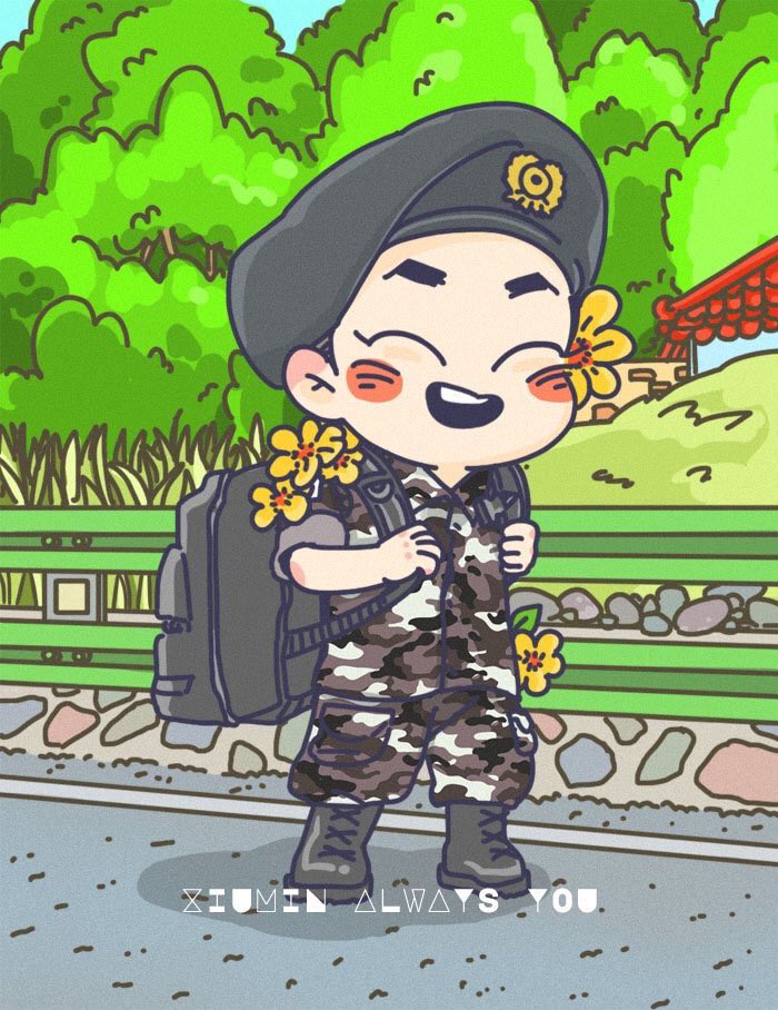 tequieroxm's tweet photo. Our little boy ❤️ 
#SalutetoXiumin 
#100th_SaluteToXiumin
#민석이_나라지킨지_100일 https://t.co/4xX6noeKku