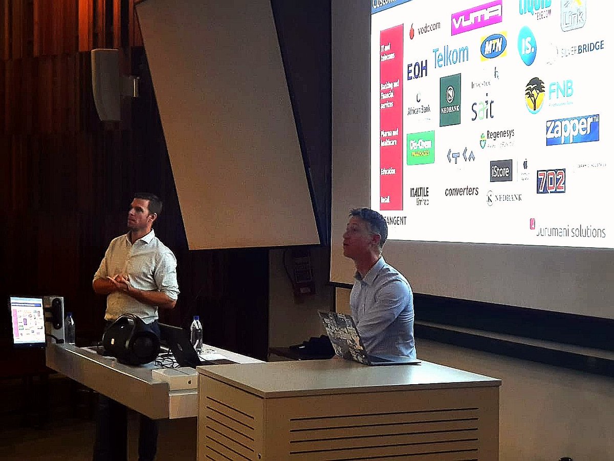 Wits Tech Industry talk hosted by <a href="/Jurumani/">Jurumani Solutions</a> and <a href="/TangentZA/">Tangent Solutions</a>