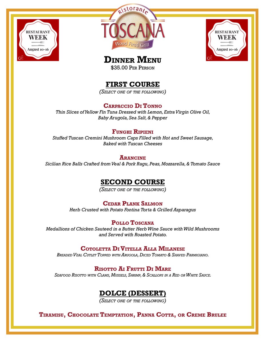 CHRestaurantWk's tweet photo. Top-rated pasta, rich sauces, and a delicious Italian fare awaits your palate at Toscana of Cherry Hill. Toscana of Cherry Hill makes for the perfect stop during Cherry Hill Restaurant Week. https://t.co/5qs0QyCSVX