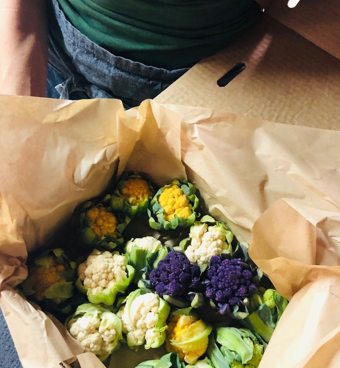 TadWareAndCo's tweet photo. The vibrance of our produce is key to make our photos pop out! Check out these florets! #twc #foodadvertising #fresh #produce #cauliflower https://t.co/UbR8JjAffl